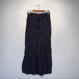 Wilfred Blue and white stripes Flowy Pants (Faun Pants)